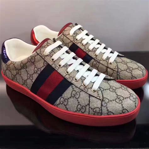 gucci sneakers men lion|gucci sneakers outlet online.